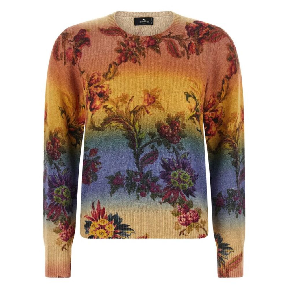 Etro Multicolor Wool Women's Cardigan
